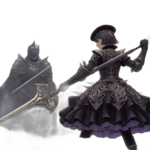 sword, weapon, staff, hat, concept art, fantasy art, 3d render, comic book art transparent PNG cut-out