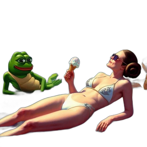 creature, food, concept art, photorealistic, beach, outer space, fire, scenic transparent PNG cut-out