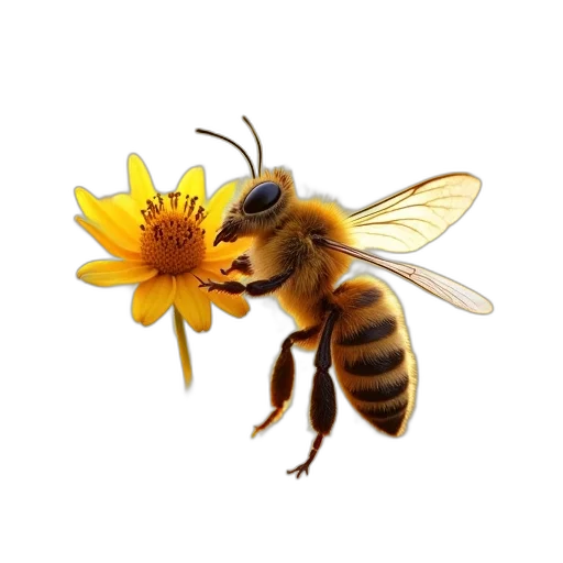 animal, flower, creature, staff transparent PNG cut-out