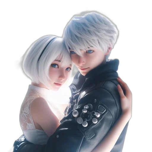 jacket, robot, concept art, 3d render, fantasy art, photorealistic, outer space, snow transparent PNG cut-out