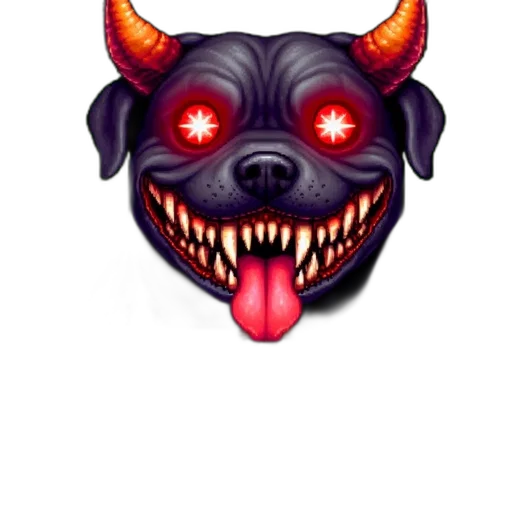 mask, creature, animal, face, pixel art, concept art, 3d render, fantasy art transparent PNG cut-out