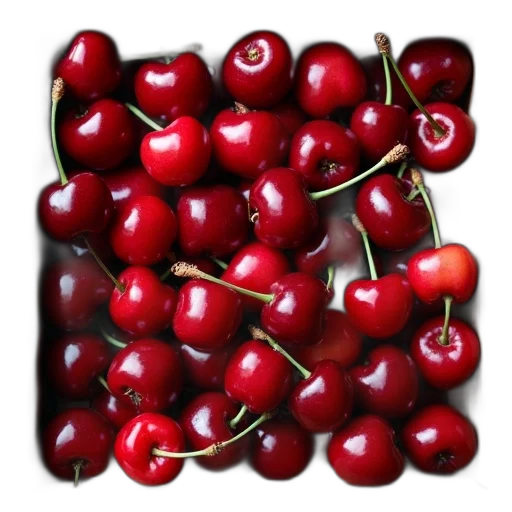 food, jewelry, crown, photorealistic, 3d render, oil painting, red, close-up transparent PNG cut-out