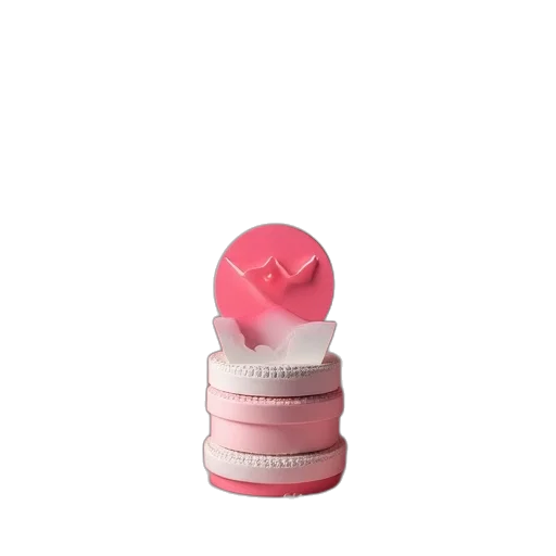 bottle, jewelry, hat, shoes, 3d render, vaporwave, pastel, pantone transparent PNG cut-out