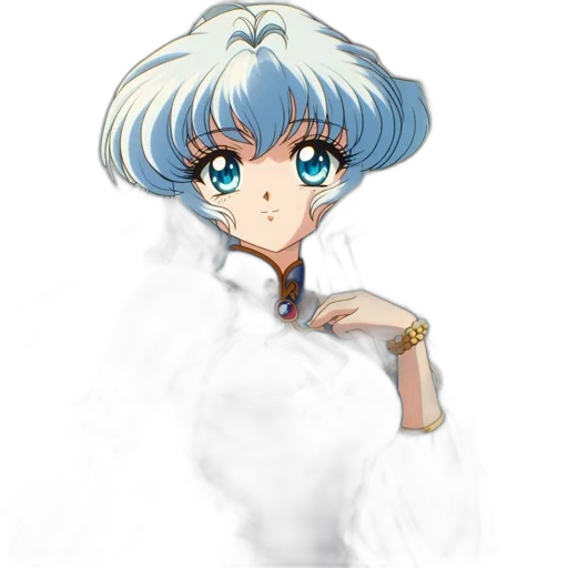 staff, dress, anime, pixel art, cartoon, concept art, fog, outer space transparent PNG cut-out