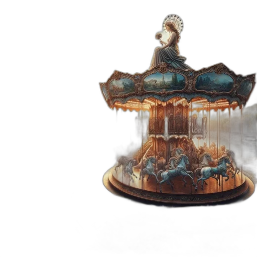 jewelry, crown, furniture, sword, 3d render, concept art, underwater, snow transparent PNG cut-out