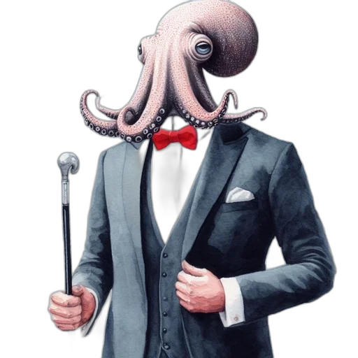 staff, creature, animal, mask, concept art, pixel art, 3d render, photorealistic transparent PNG cut-out