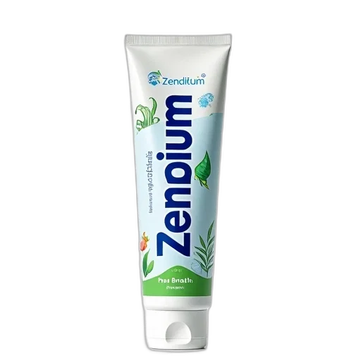 bottle, weapon, white, blue, toothpaste, tube, word, zendium transparent PNG cut-out