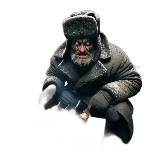 jacket, creature, mask, animal, concept art, 3d render, photorealistic, fantasy art transparent PNG cut-out