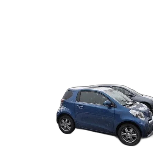 car, robot, 3d render, blue transparent PNG cut-out