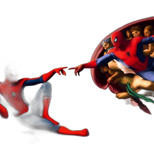 mask, concept art, 3d render, comic book art, fantasy art, outer space, underwater, image transparent PNG cut-out