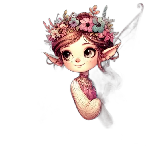 crown, staff, dress, jewelry, fantasy art, concept art, watercolor, pixel art transparent PNG cut-out