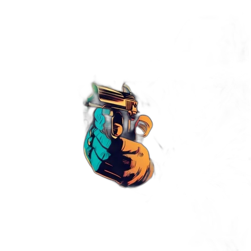 jewelry, jacket, bottle, weapon, 3d render, concept art, pixel art, photorealistic transparent PNG cut-out