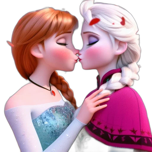 3d render, concept art, fantasy art, photorealistic, snow, fire, two, animated transparent PNG cut-out