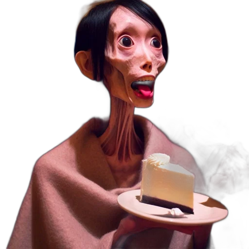mask, face, robot, food, 3d render, concept art, photorealistic, cartoon transparent PNG cut-out
