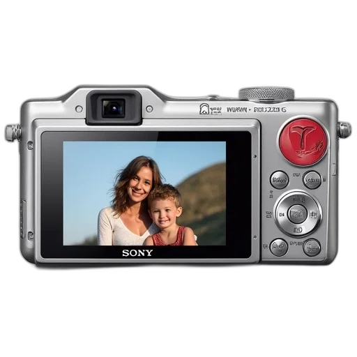 weapon, photorealistic, digital, camera, large, screen, displaying, photo transparent PNG cut-out