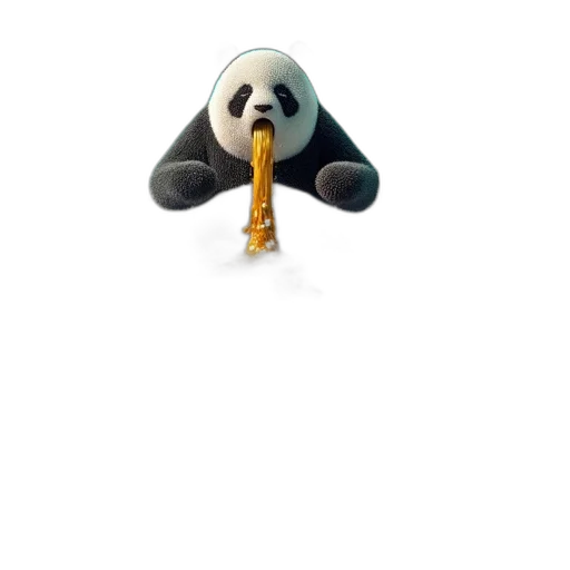 staff, animal, creature, food, concept art, 3d render, photorealistic, pixel art transparent PNG cut-out