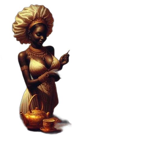 jewelry, staff, crown, concept art, 3d render, photorealistic, fantasy art, golden transparent PNG cut-out