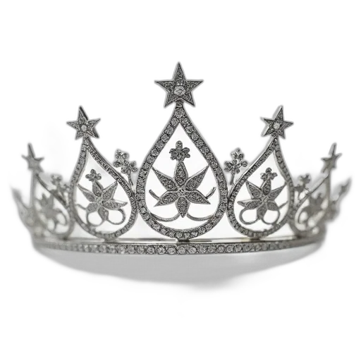 crown, jewelry, hat, staff, 3d render, photorealistic, concept art, fantasy art transparent PNG cut-out