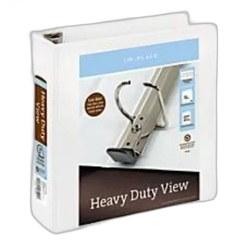 jewelry, white, heavy-duty, view, binder, clear, front, pocket transparent PNG cut-out