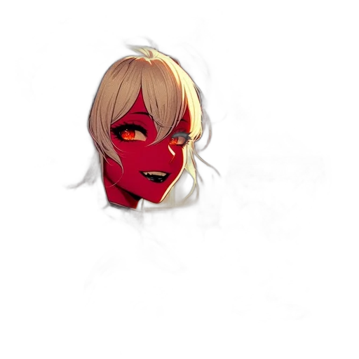 mask, face, creature, weapon, anime, concept art, comic book art, pixel art transparent PNG cut-out