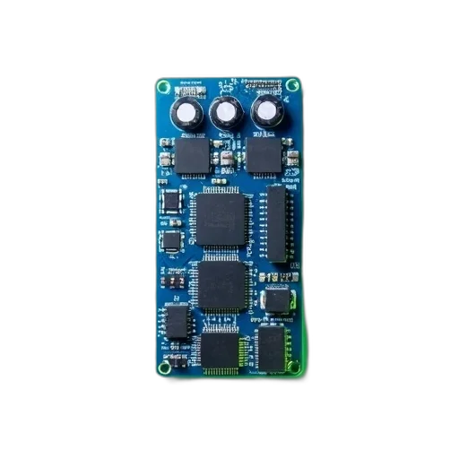 robot, cyberpunk, blue, electronic, circuit, board, multiple, black transparent PNG cut-out