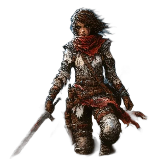 sword, weapon, staff, concept art, fantasy art, pixel art, comic book art, red transparent PNG cut-out