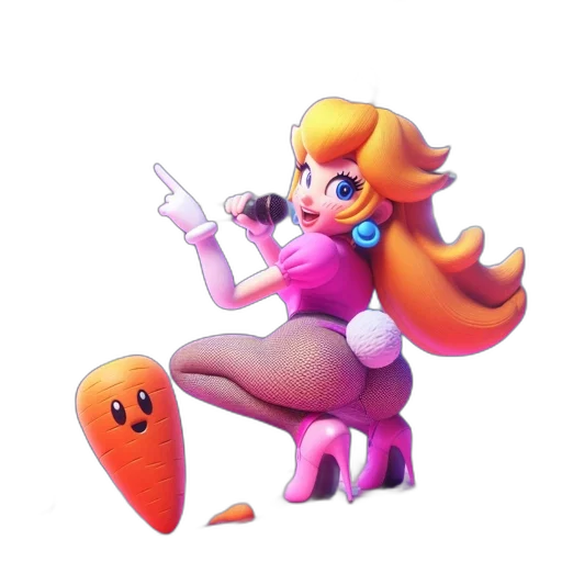 dress, staff, weapon, robot, concept art, pixel art, 3d render, vaporwave transparent PNG cut-out