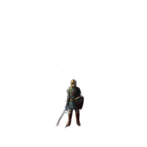 sword, weapon, staff, animal, pixel art, concept art, fantasy art, 3d render transparent PNG cut-out