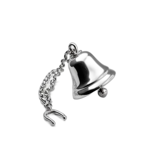jewelry, crown, hat, shoes, silver, bell, chain, clasp transparent PNG cut-out