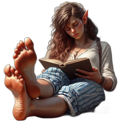 face, fantasy art, photorealistic, concept art, oil painting, woman, elf-like, ears transparent PNG cut-out