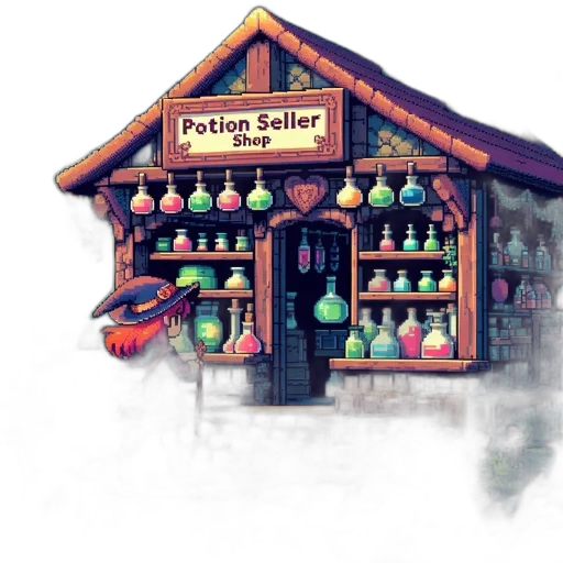 building, staff, bottle, concept art, watercolor, pixel art, fantasy art, snow transparent PNG cut-out