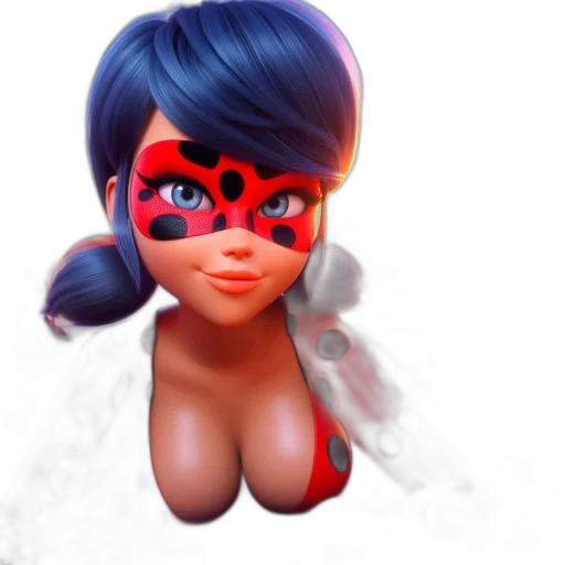 mask, face, 3d render, fantasy art, concept art, photorealistic, red, animated transparent PNG cut-out