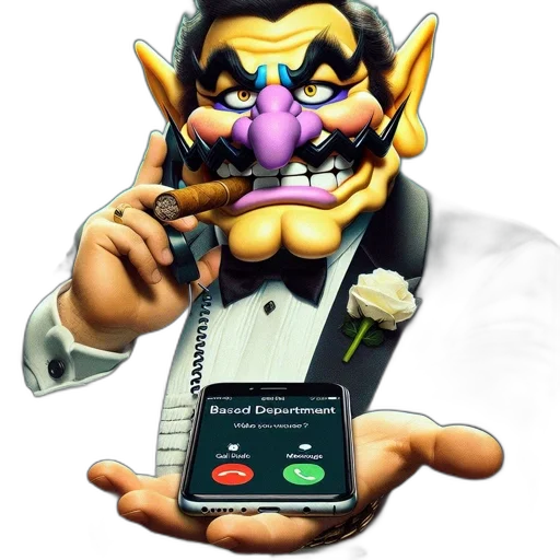 staff, mask, face, weapon, concept art, 3d render, eccentric, caricature-like transparent PNG cut-out