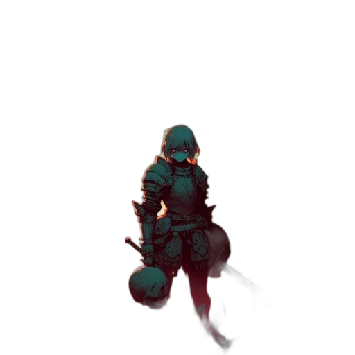 staff, weapon, sword, robot, pixel art, concept art, fantasy art, 3d render transparent PNG cut-out