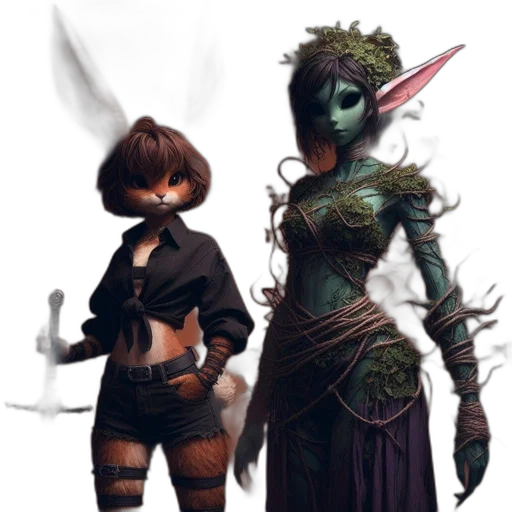 staff, mask, concept art, fantasy art, comic book art, 3d render, outer space, dark transparent PNG cut-out