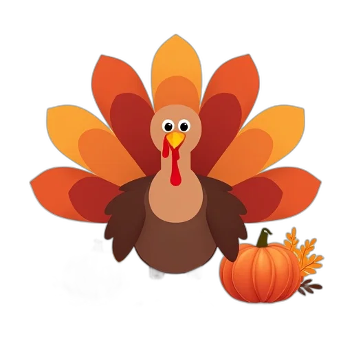 thanksgiving, turkey, clipart, free, template, use, cards transparent PNG cut-out