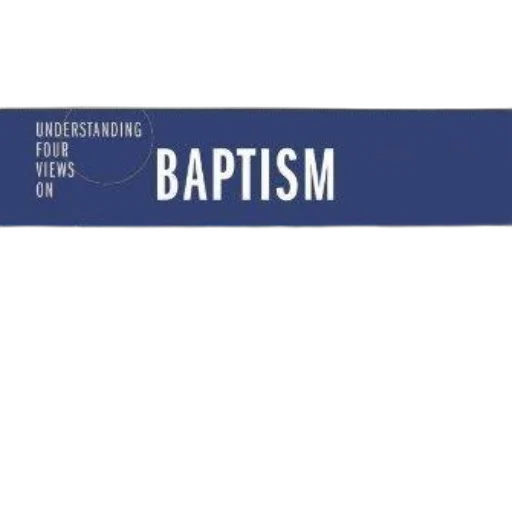 understanding, four, views, baptism, book, cover, featuring, blue transparent PNG cut-out