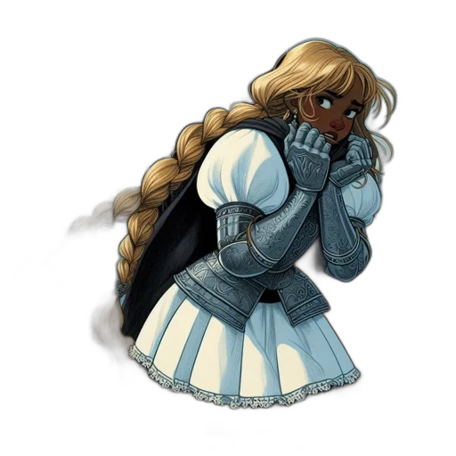 dress, jacket, concept art, pixel art, anime, fantasy art, monochrome, blue transparent PNG cut-out