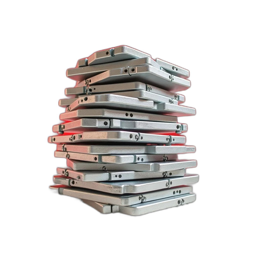 robot, weapon, jacket, jewelry, 3d render, pastel, stack, silver transparent PNG cut-out