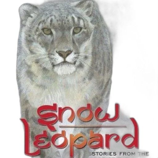 book, cover, featuring, snow, leopard, title, stories, land transparent PNG cut-out