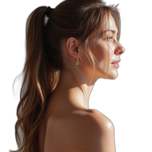 jewelry, face, hair, crown transparent PNG cut-out