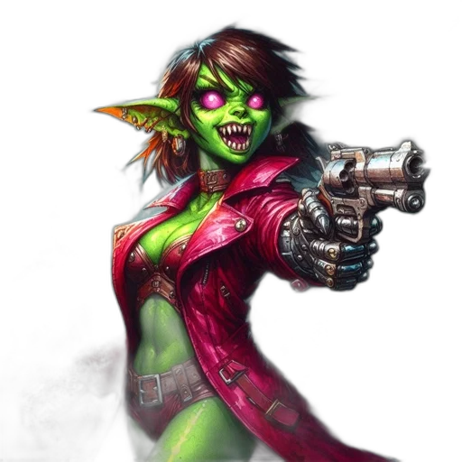 staff, concept art, fantasy art, comic book art, photorealistic, green, female, character transparent PNG cut-out