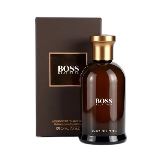 bottle, hugo, boss, bottled, eau, toilette, displayed, next transparent PNG cut-out
