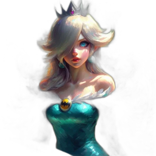 crown, dress, jewelry, staff, fantasy art, concept art, pixel art, watercolor transparent PNG cut-out
