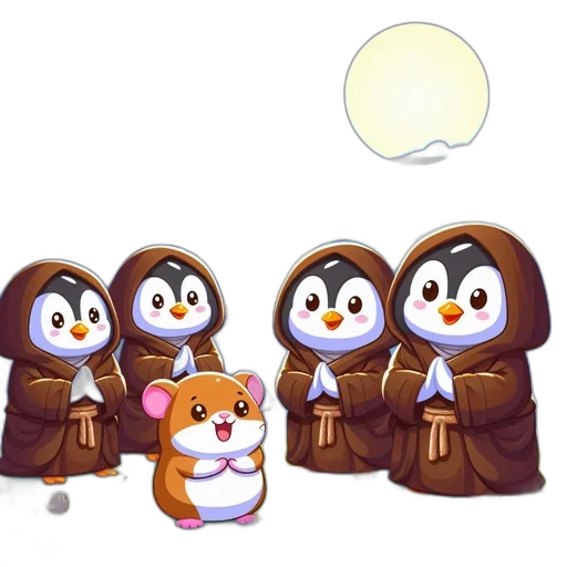 staff, concept art, pixel art, cartoon, 3d render, snow, night, starry transparent PNG cut-out