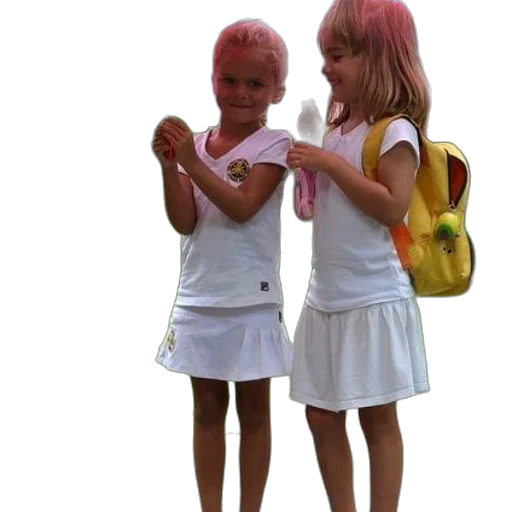 dress, 3d render, photorealistic, oil painting, concept art, pastel, two, girls transparent PNG cut-out
