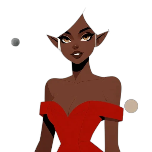 dress, jewelry, staff, crown, concept art, fantasy art, pixel art, cartoon transparent PNG cut-out