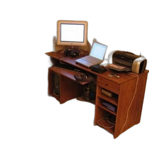furniture, staff, 3d render, earth tones transparent PNG cut-out