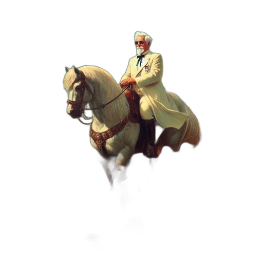 animal, staff, jacket, hat, pixel art, concept art, fantasy art, oil painting transparent PNG cut-out