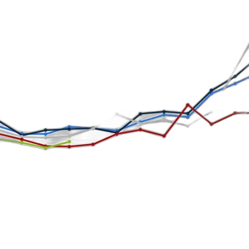 line, graph, showing, trend, data, 2015, 2019, each transparent PNG cut-out